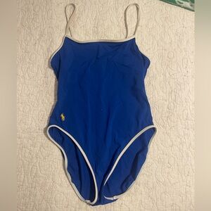 Ralph Lauren womens Blue Swimsuit